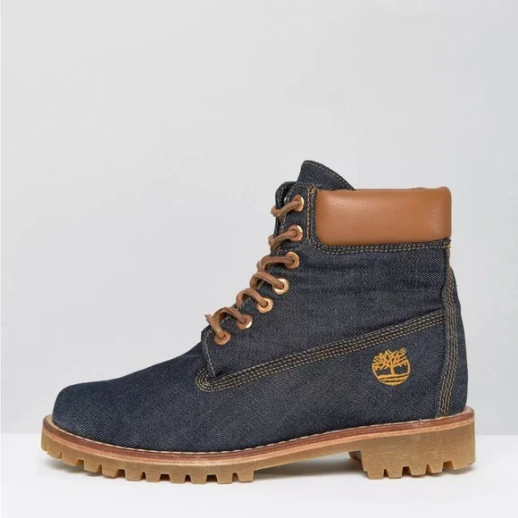 Timberland Classic Denim Premium Boots - Picture 3 of 14